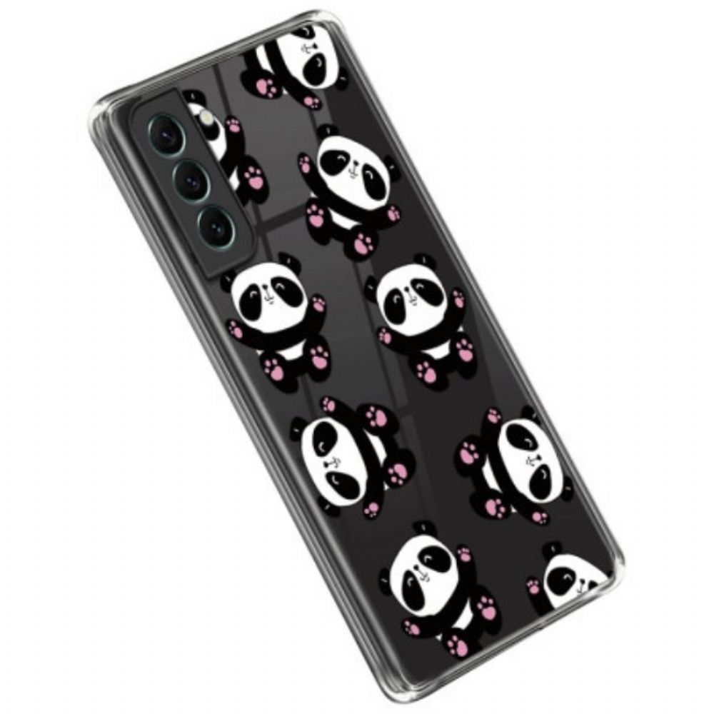 Hoesje voor Samsung Galaxy S23 Plus 5G Naadloze Panda's