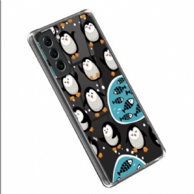 Hoesje voor Samsung Galaxy S23 Plus 5G Pinguïns