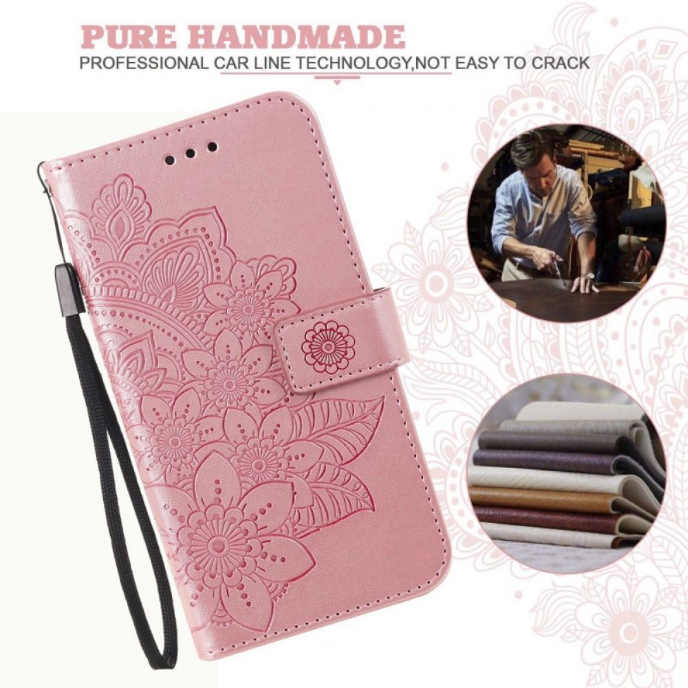 Flip Case voor Motorola Edge 20 Pro Mandala's