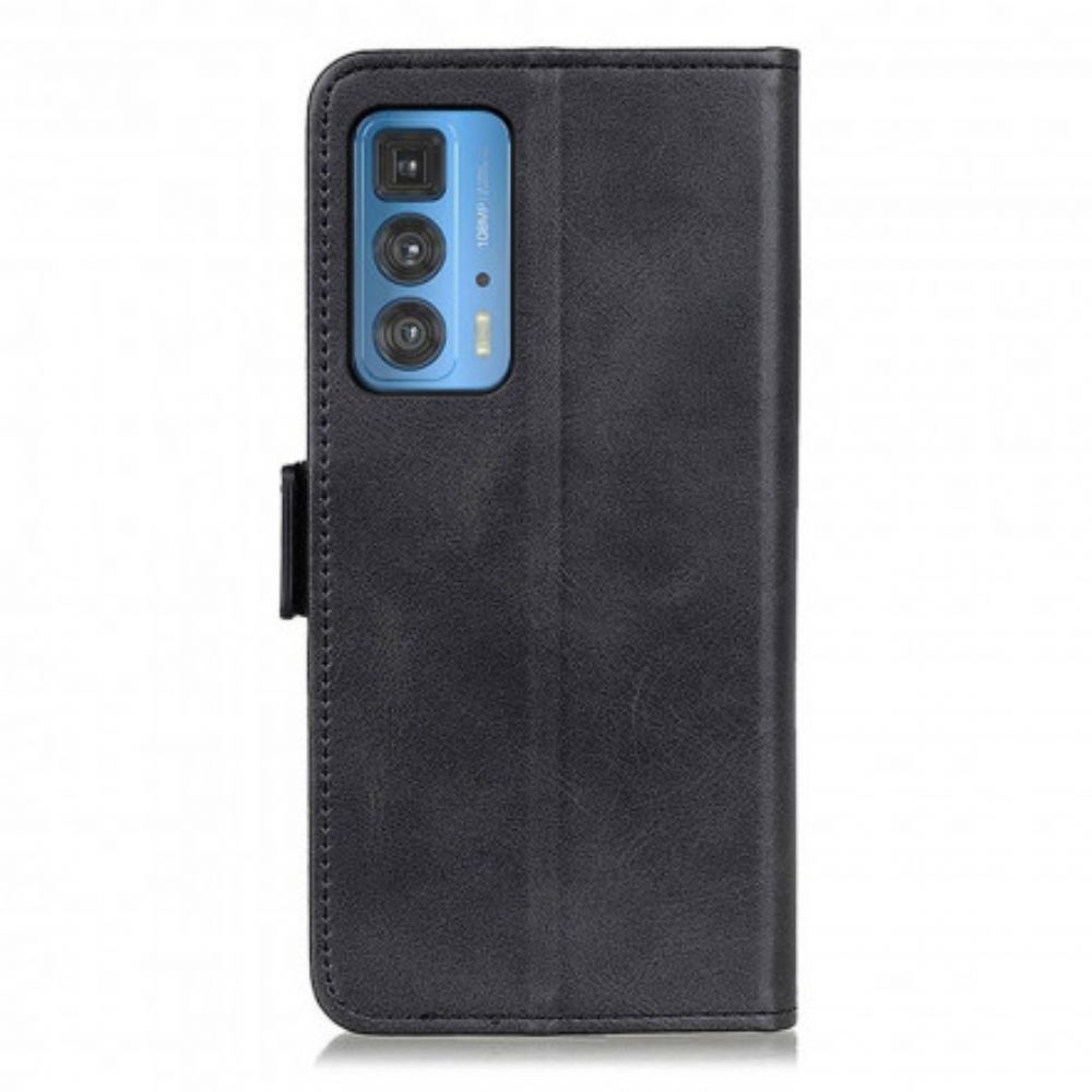 Folio-hoesje voor Motorola Edge 20 Pro Dubbele Sluiting