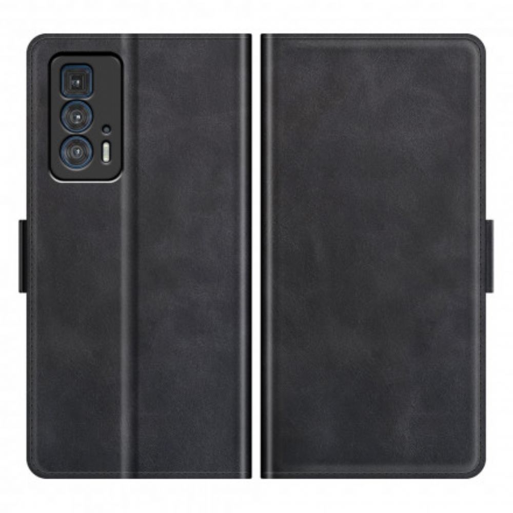 Folio-hoesje voor Motorola Edge 20 Pro Flip Case Klassieke Dubbele Klep