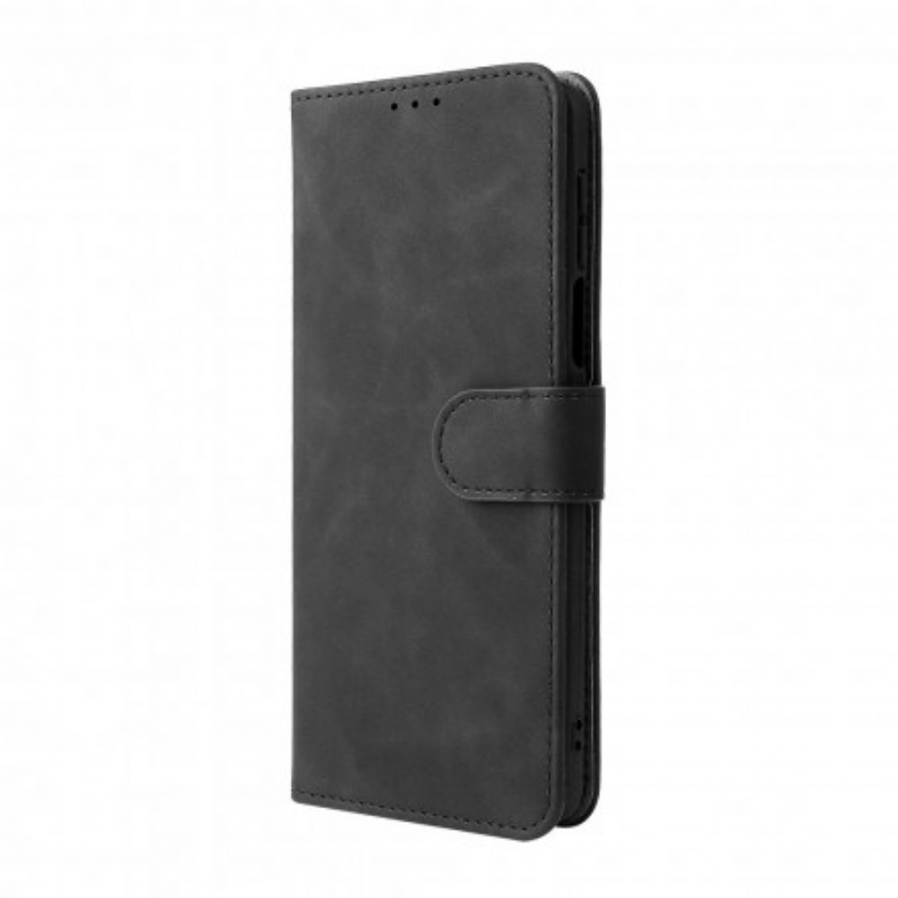 Folio-hoesje voor Motorola Edge 20 Pro Skin-touch