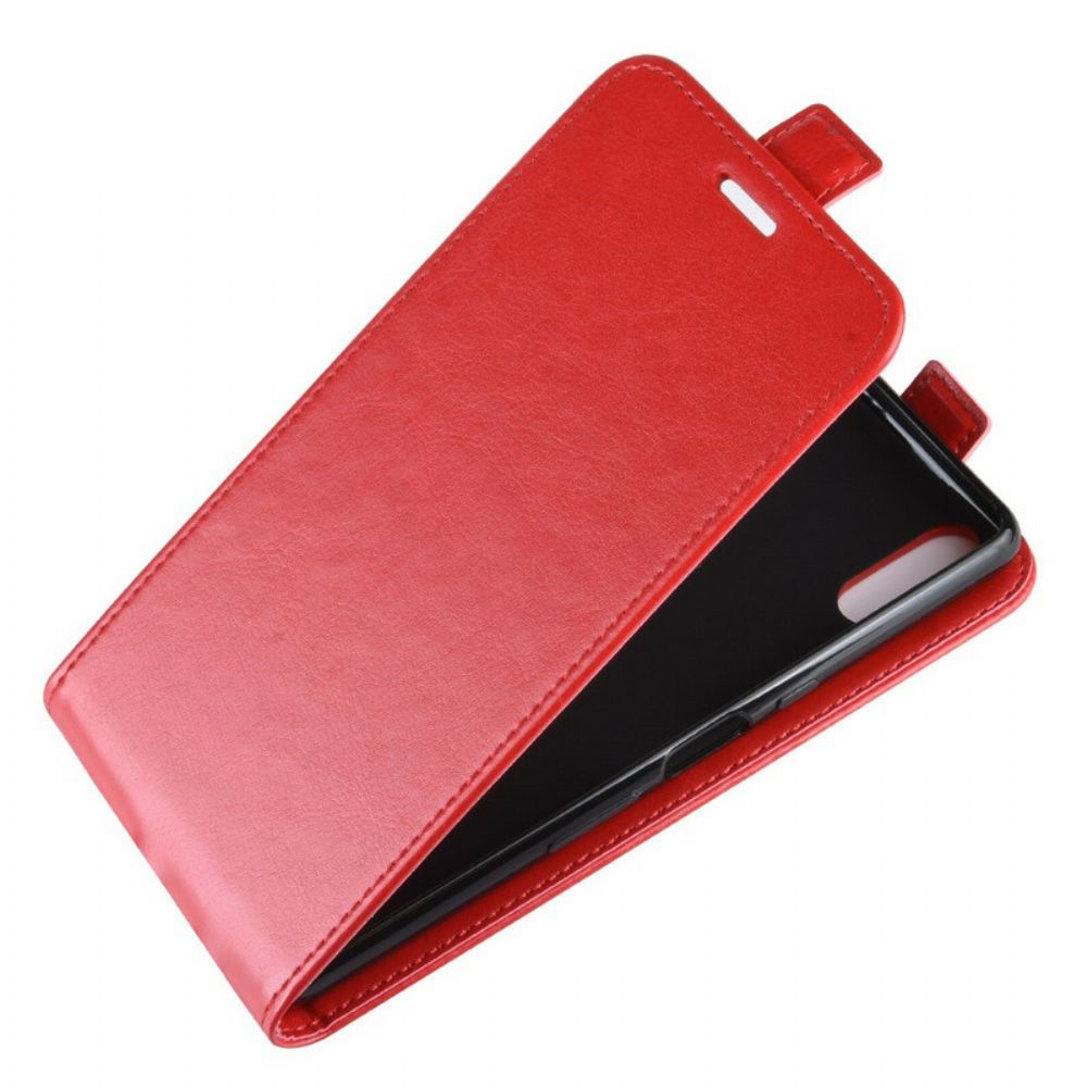 Folio-hoesje voor Sony Xperia L3 Flip Case Opvouwbaar Leereffect