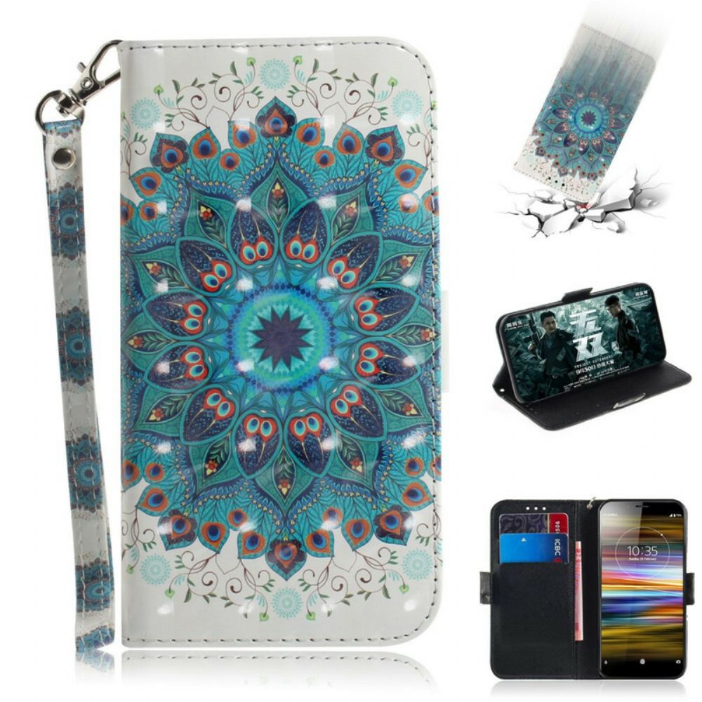 Folio-hoesje voor Sony Xperia L3 Meesterlijke Mandala