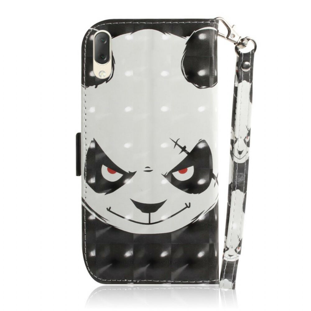 Leren Hoesje voor Sony Xperia L3 Boze Panda