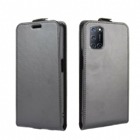 Folio-hoesje voor Oppo A72 Flip Case Opvouwbaar Leereffect