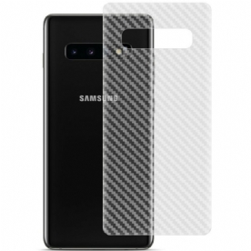 Achterste Beschermfolie Voor Samsung Galaxy S10 Plus Carbon Imak