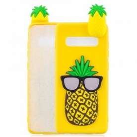 Hoesje voor Samsung Galaxy S10 Plus 3d Mijn Ananas