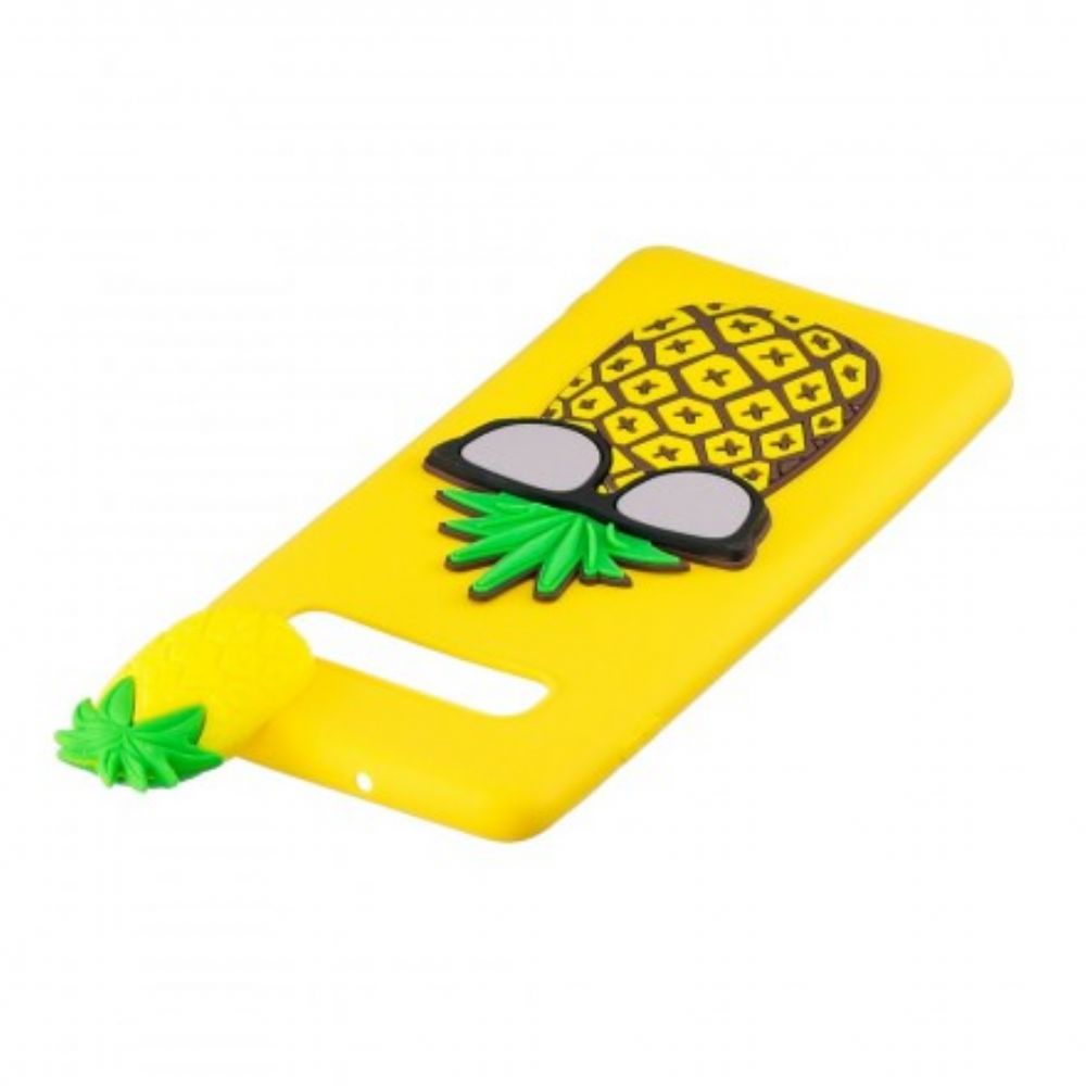 Hoesje voor Samsung Galaxy S10 Plus 3d Mijn Ananas