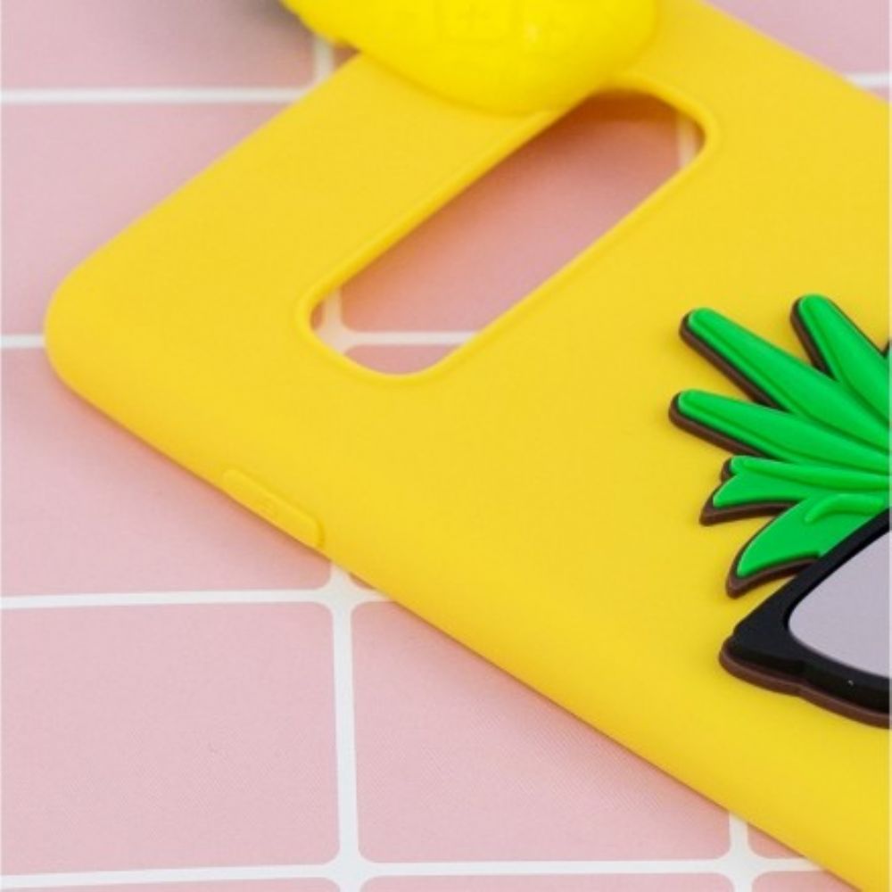 Hoesje voor Samsung Galaxy S10 Plus 3d Mijn Ananas