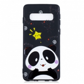 Hoesje voor Samsung Galaxy S10 Plus Pandaster