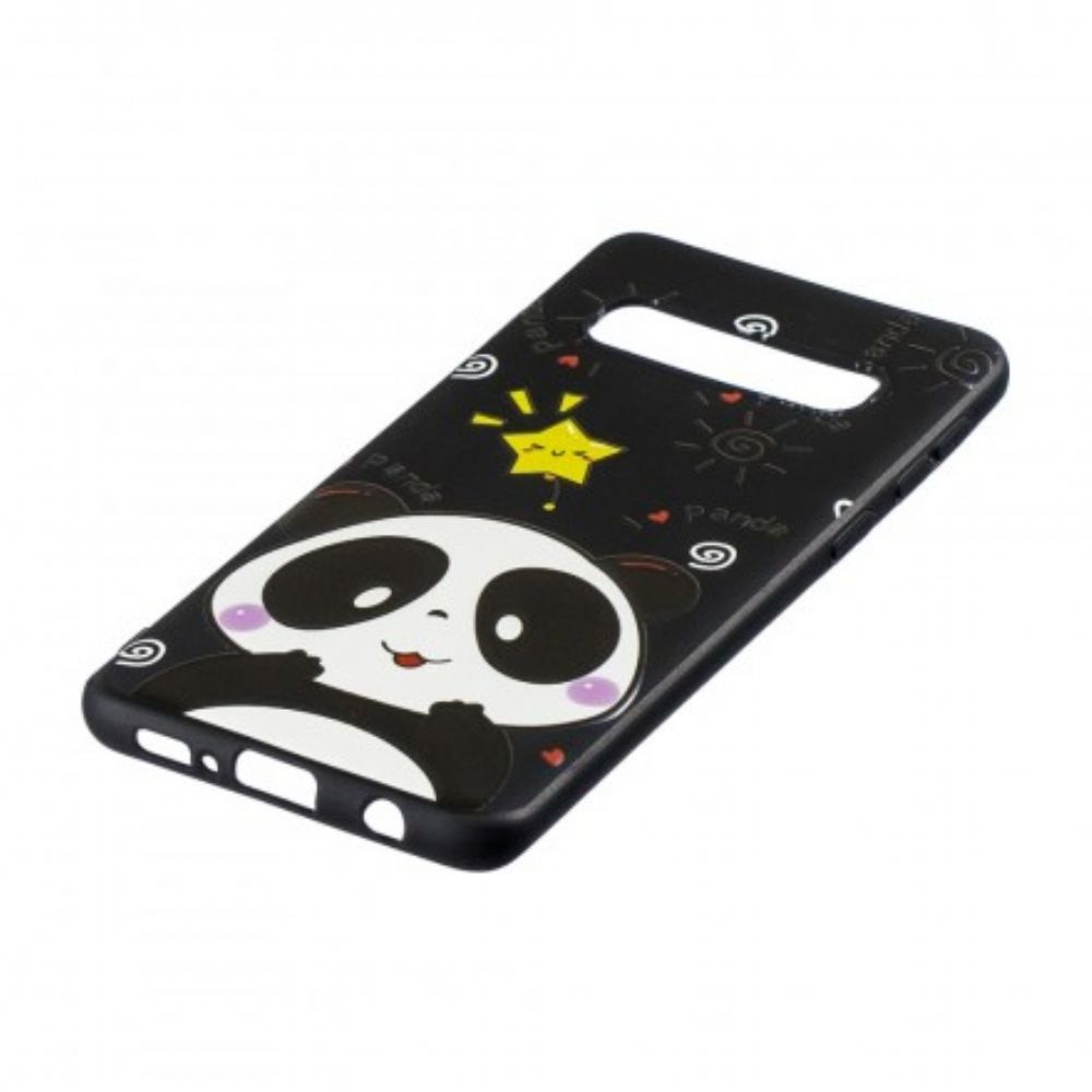 Hoesje voor Samsung Galaxy S10 Plus Pandaster