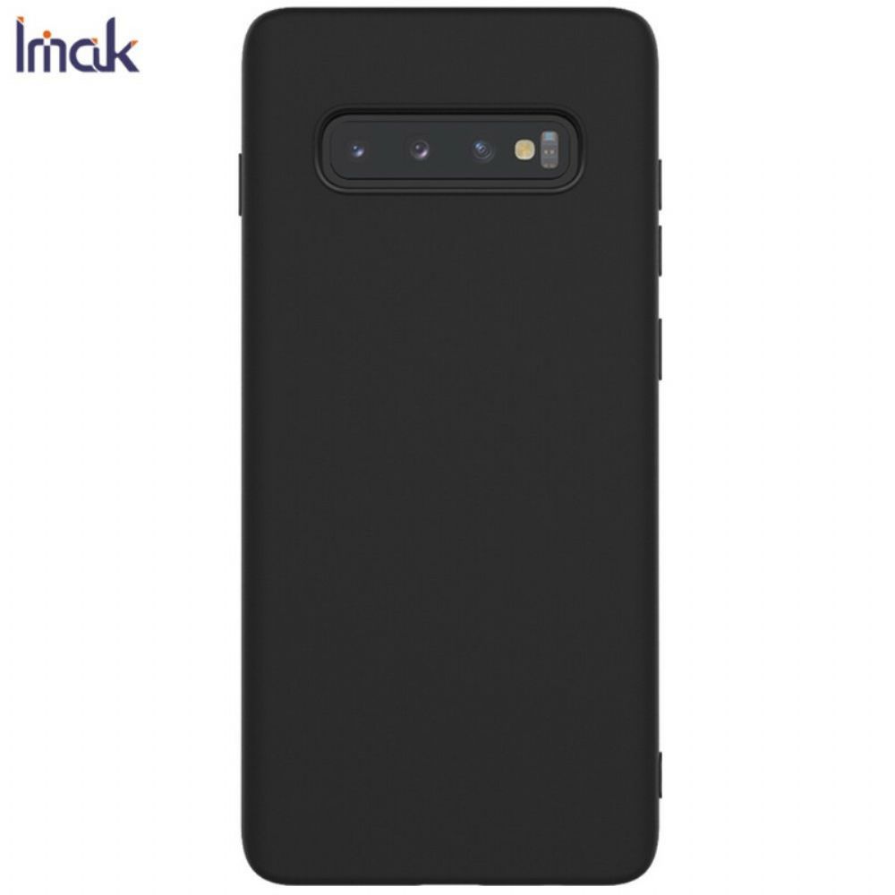 Hoesje voor Samsung Galaxy S10 Plus Uc-1 Serie Mat Siliconen Imak