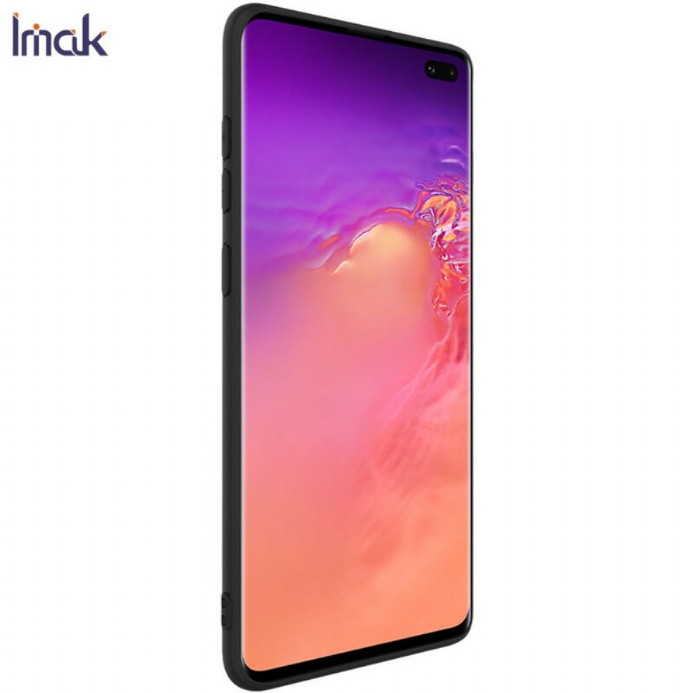 Hoesje voor Samsung Galaxy S10 Plus Uc-1 Serie Mat Siliconen Imak