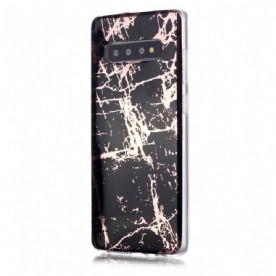 Hoesje voor Samsung Galaxy S10 Plus Ultra-design Marmer