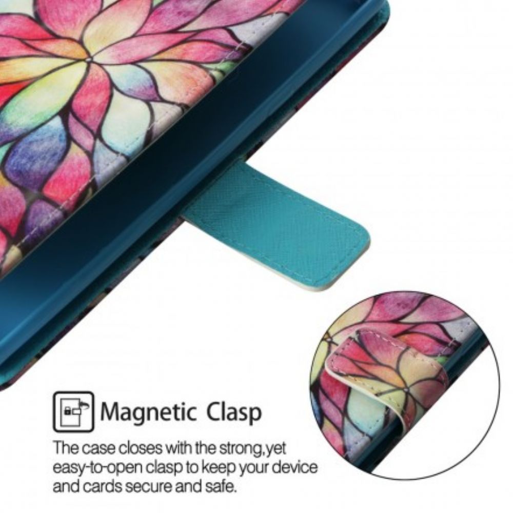 Leren Hoesje voor Samsung Galaxy S10 Plus Optische Kleur