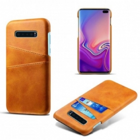 Telefoonhoesje voor Samsung Galaxy S10 Plus Kaarthouder