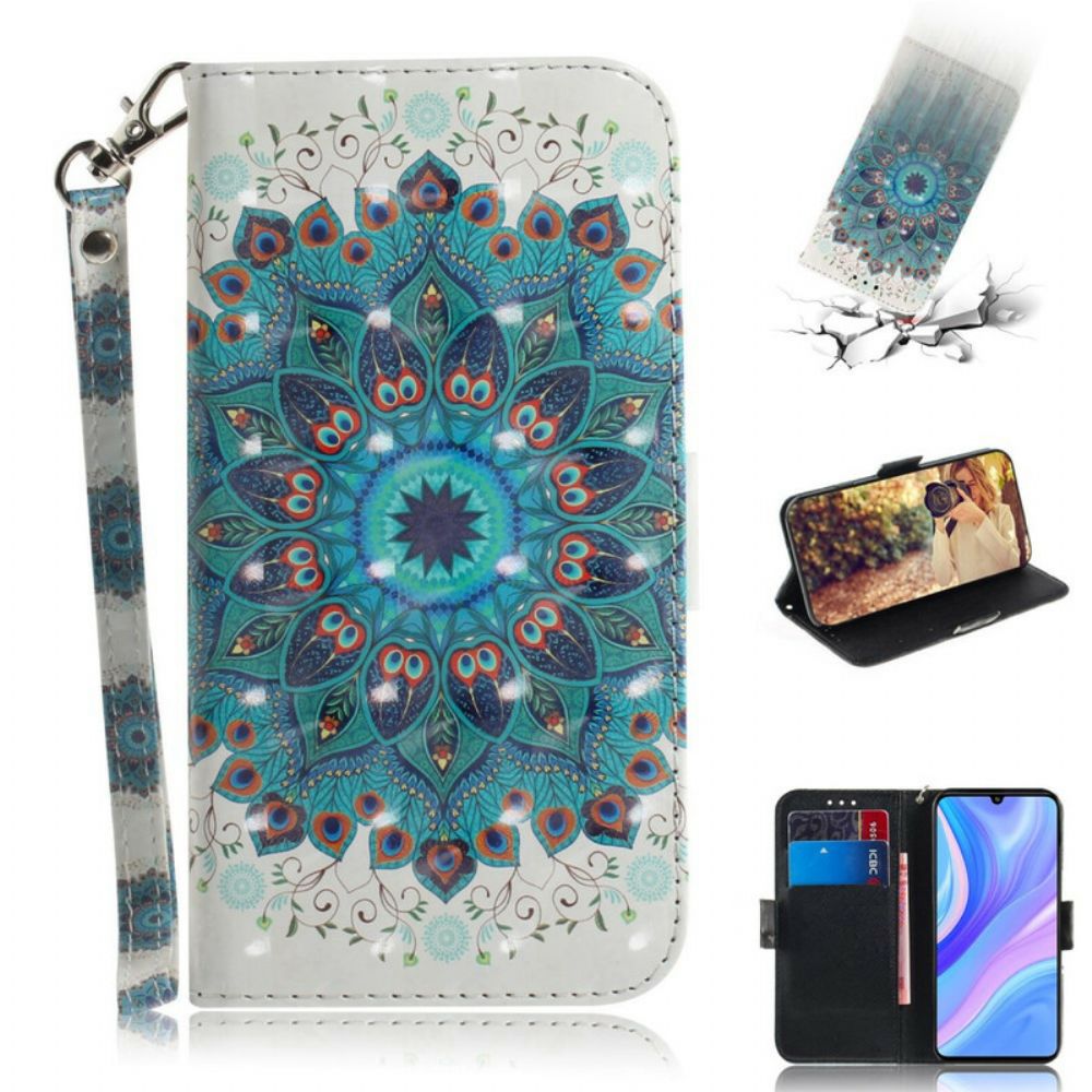 Folio-hoesje voor Huawei P Smart S Meesterlijke Mandala