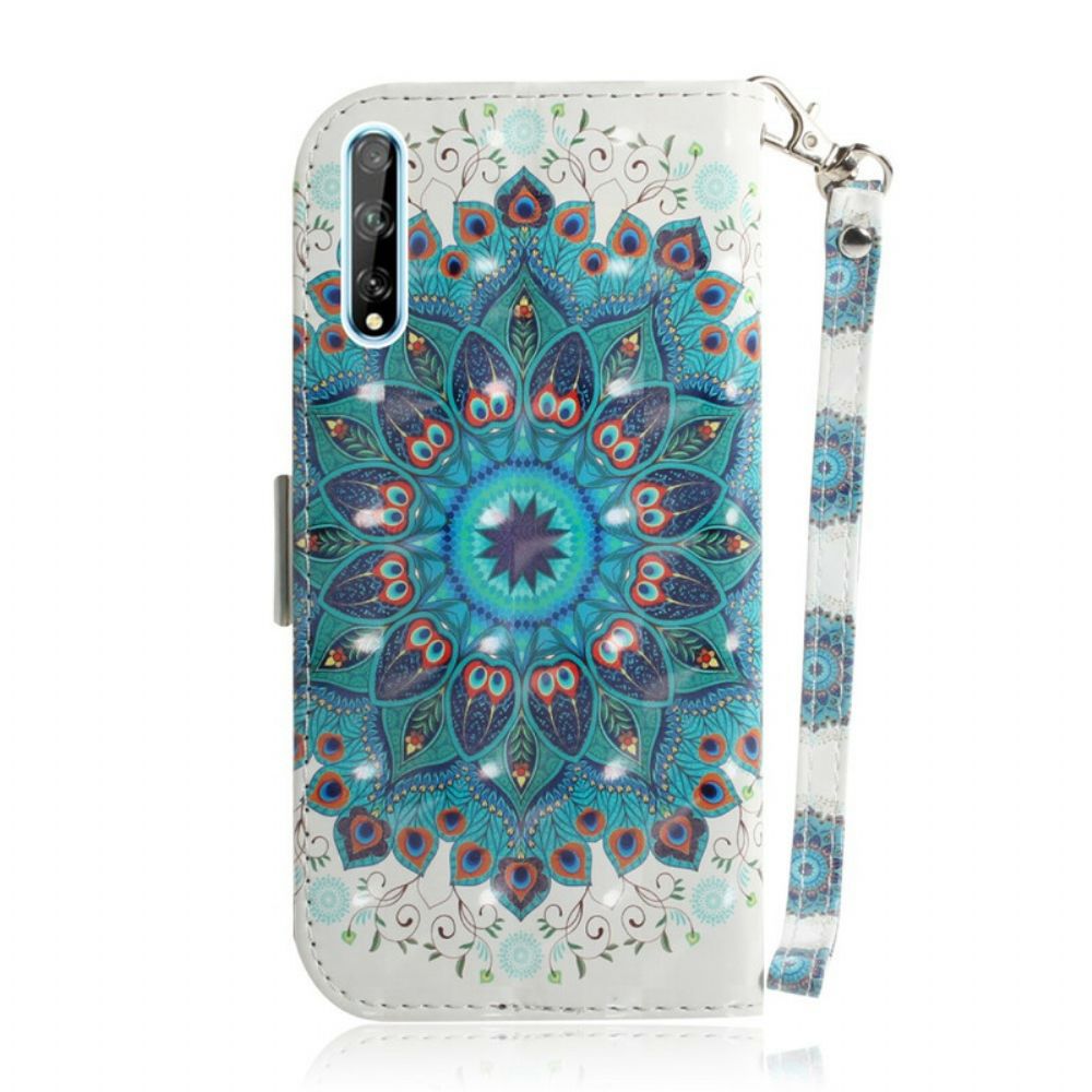 Folio-hoesje voor Huawei P Smart S Meesterlijke Mandala