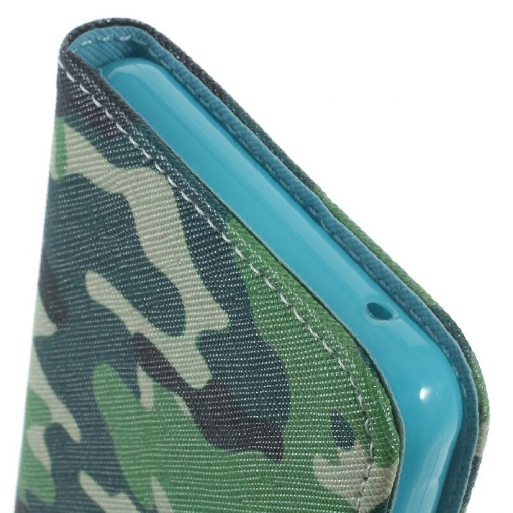 Folio-hoesje voor Samsung Galaxy A5 2016 Militaire Camouflage