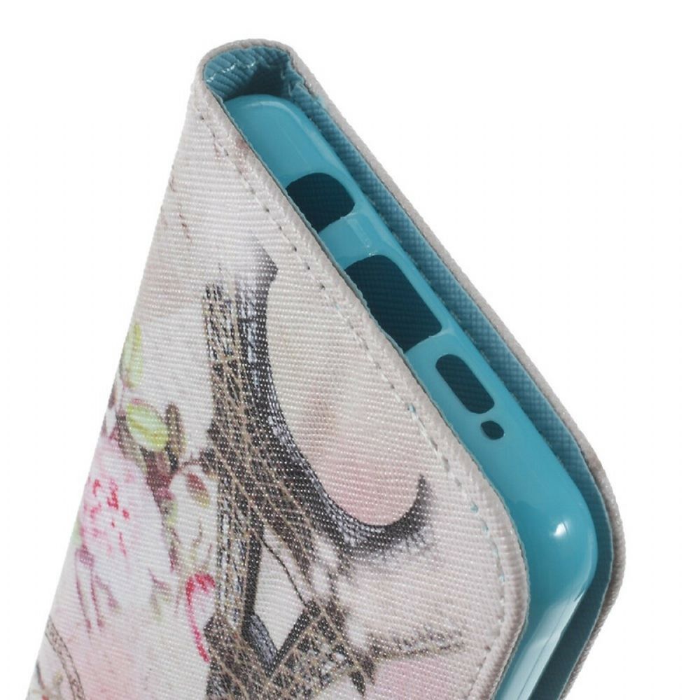 Folio-hoesje voor Samsung Galaxy A5 2016 Retro Eiffeltoren