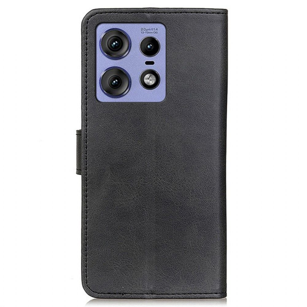 Cover Motorola Edge 50 Pro Portemonnee Bescherming Hoesje