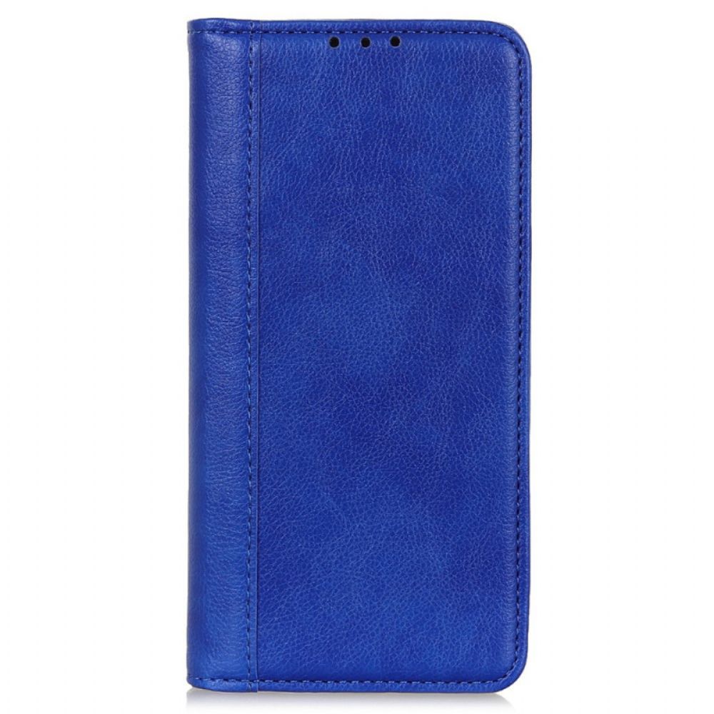 Folio-hoesje Voor Motorola Edge 50 Pro Textuur Ltchi