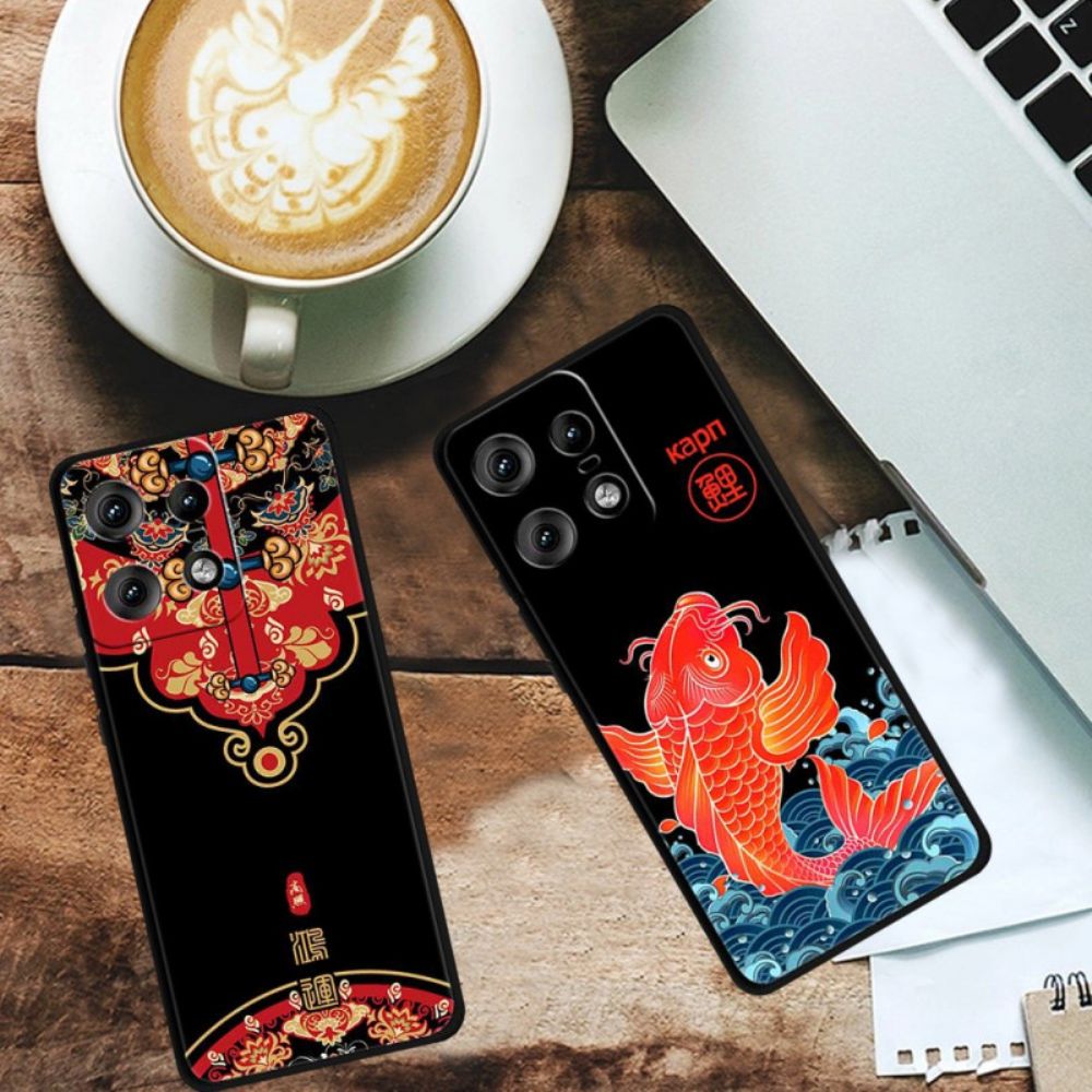 Hoesje Motorola Edge 50 Pro Gezicht Van Peking Opera