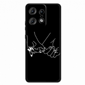 Hoesje Motorola Edge 50 Pro Grafische Wijzers