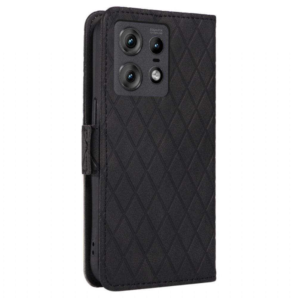 Leren Hoesje Voor Motorola Edge 50 Pro 5g