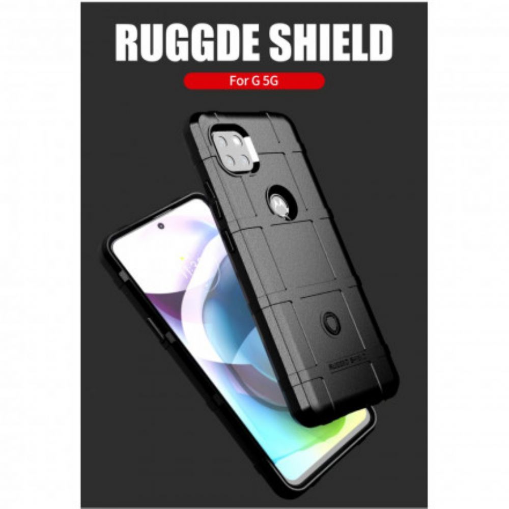 Hoesje voor Moto G 5G Robuust Schild