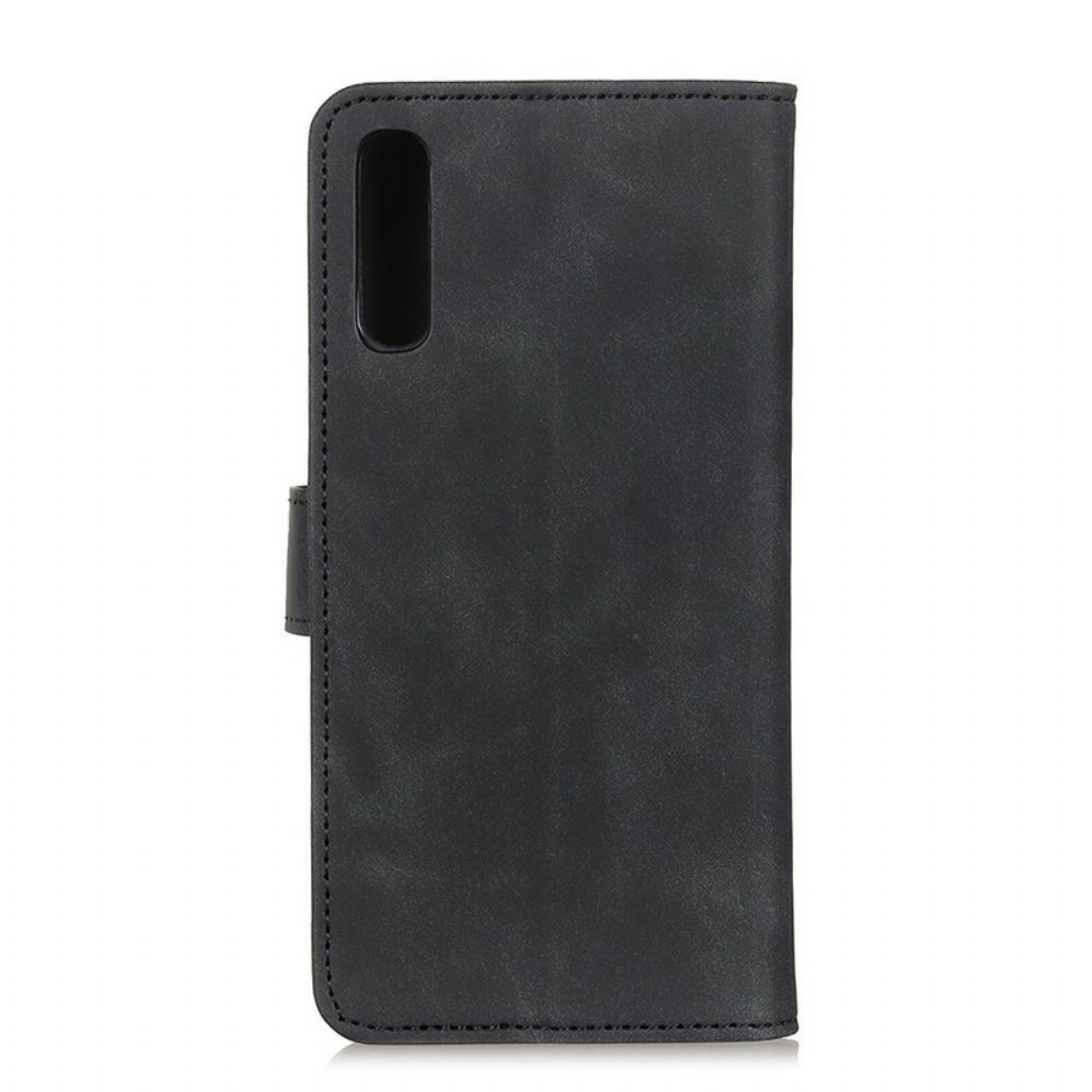 Folio-hoesje voor Xiaomi Mi 9 Lite Mat Vintage Leereffect Khazneh