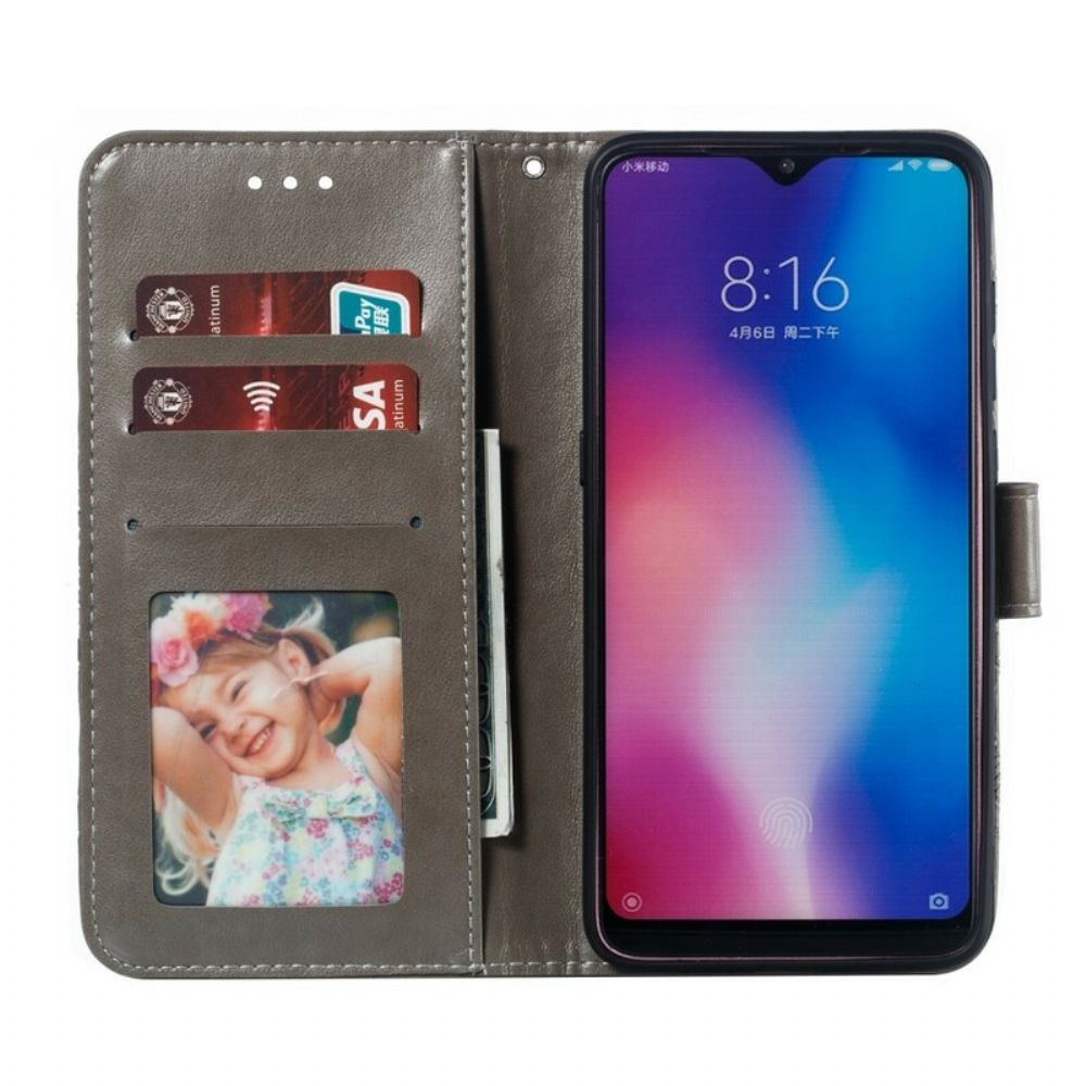 Folio-hoesje voor Xiaomi Mi 9 Volledige Mandala