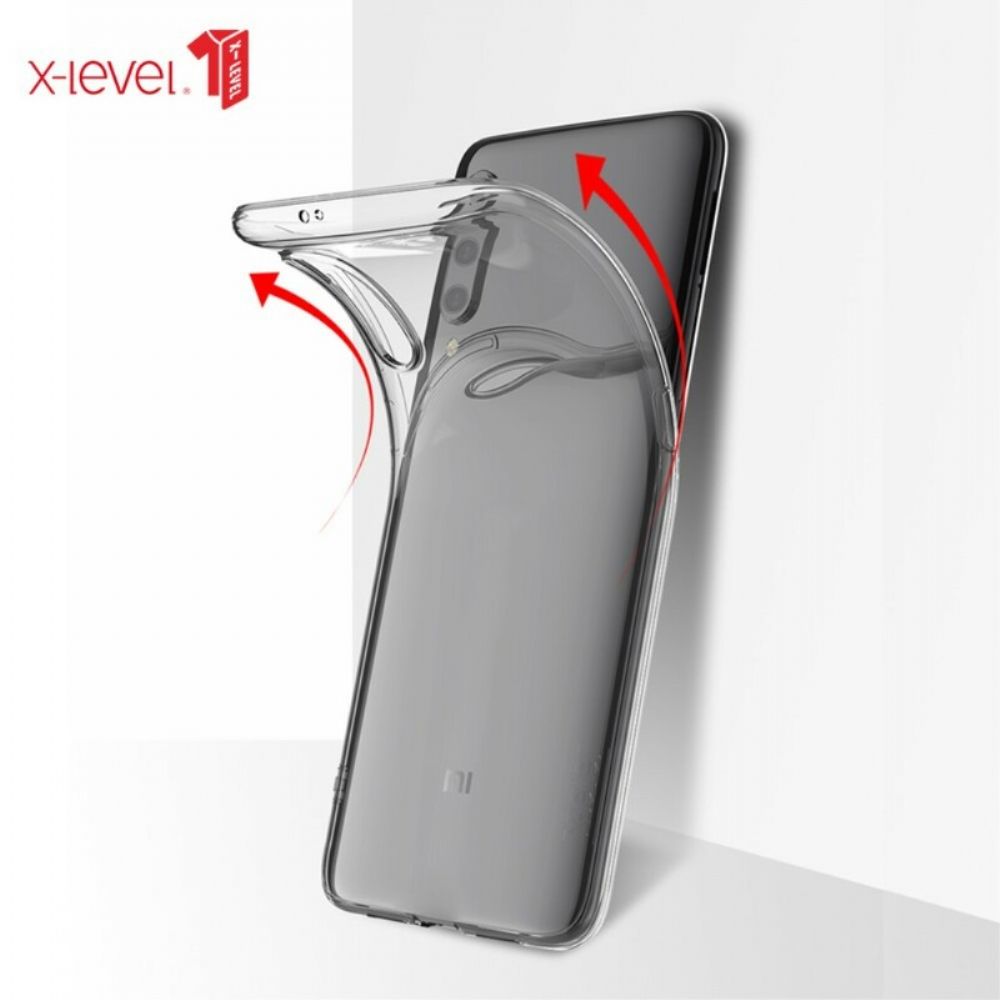 Hoesje voor Xiaomi Mi 9 X-niveau Transparant