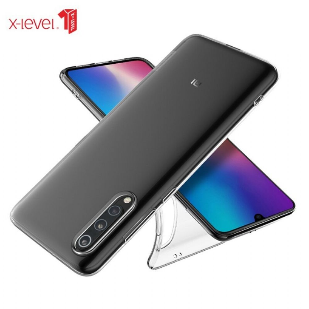 Hoesje voor Xiaomi Mi 9 X-niveau Transparant