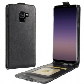 Folio-hoesje voor Samsung Galaxy A8 2018 Flip Case Opvouwbaar Leereffect