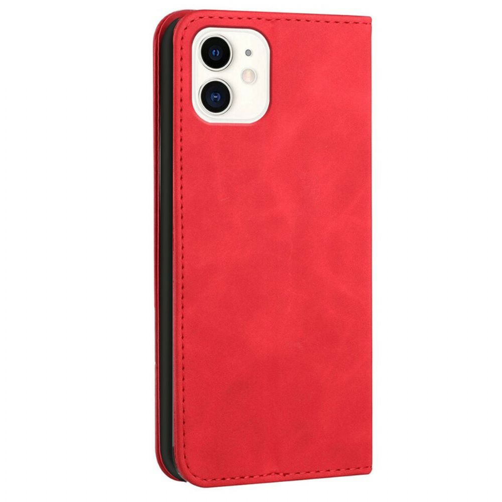 Bescherming Hoesje voor iPhone 13 Mini Folio-hoesje S-design Lederen Stijl