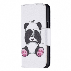 Folio-hoesje voor iPhone 13 Mini Pandaplezier