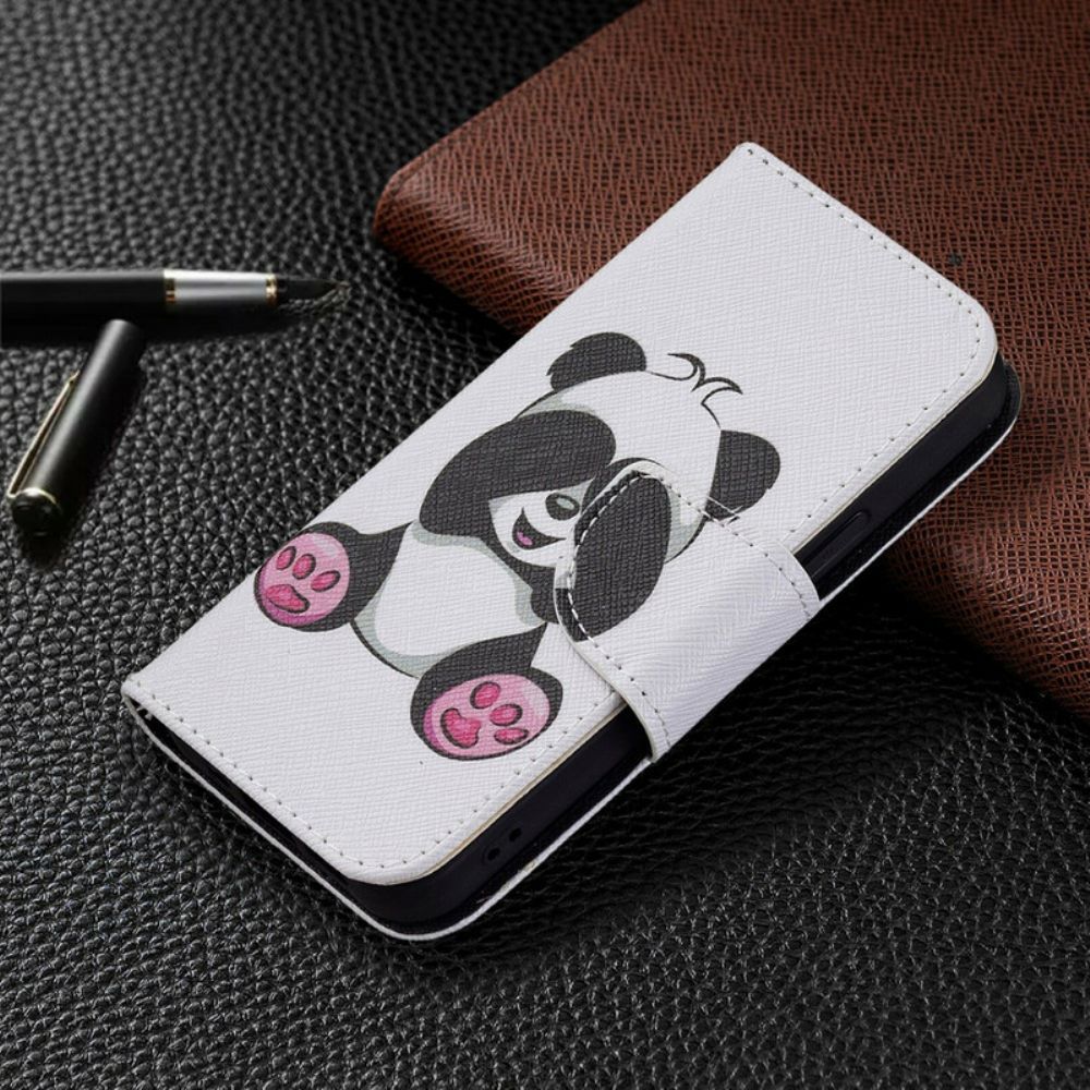 Folio-hoesje voor iPhone 13 Mini Pandaplezier