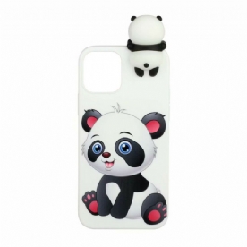 Hoesje voor iPhone 13 Mini 3d Leuke Panda