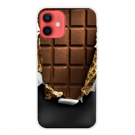 Hoesje voor iPhone 13 Mini Chocolade Flexibel