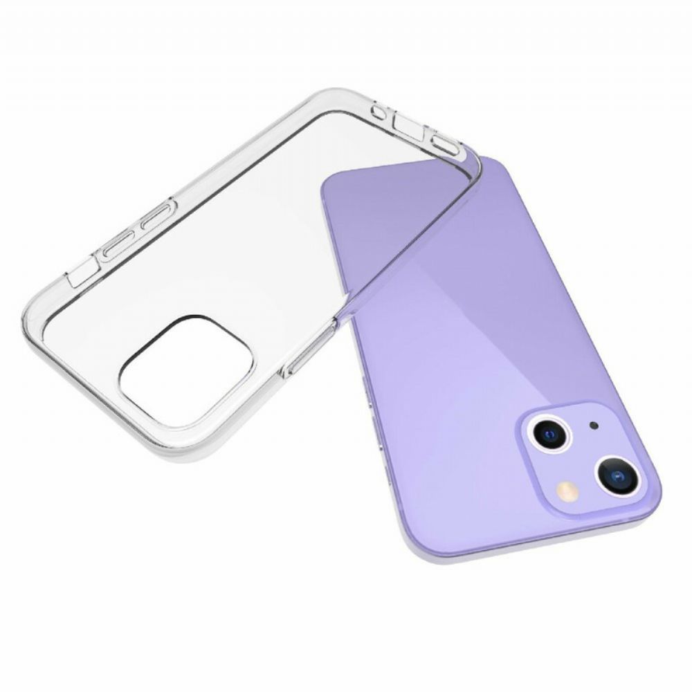 Hoesje voor iPhone 13 Mini Clear Silicone Premium