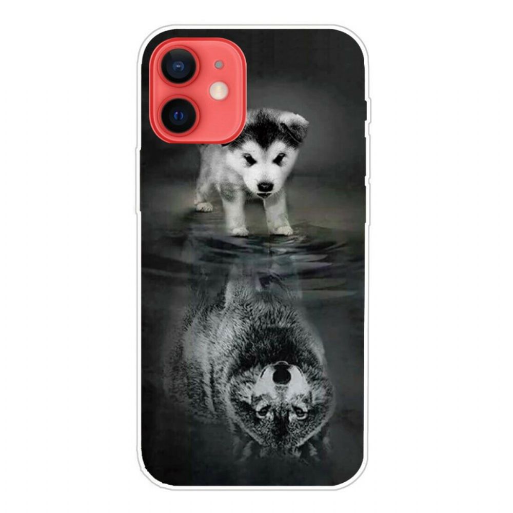 Hoesje voor iPhone 13 Mini Droom Van Puppy