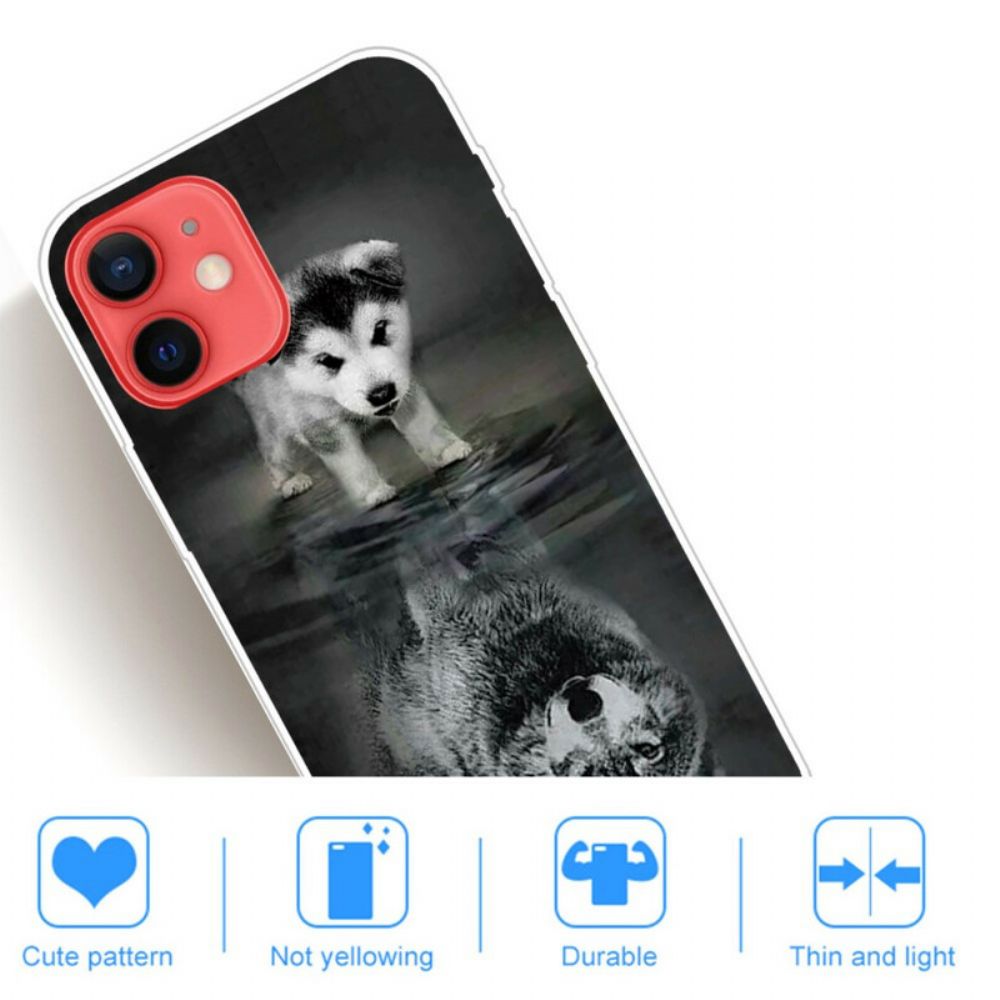 Hoesje voor iPhone 13 Mini Droom Van Puppy