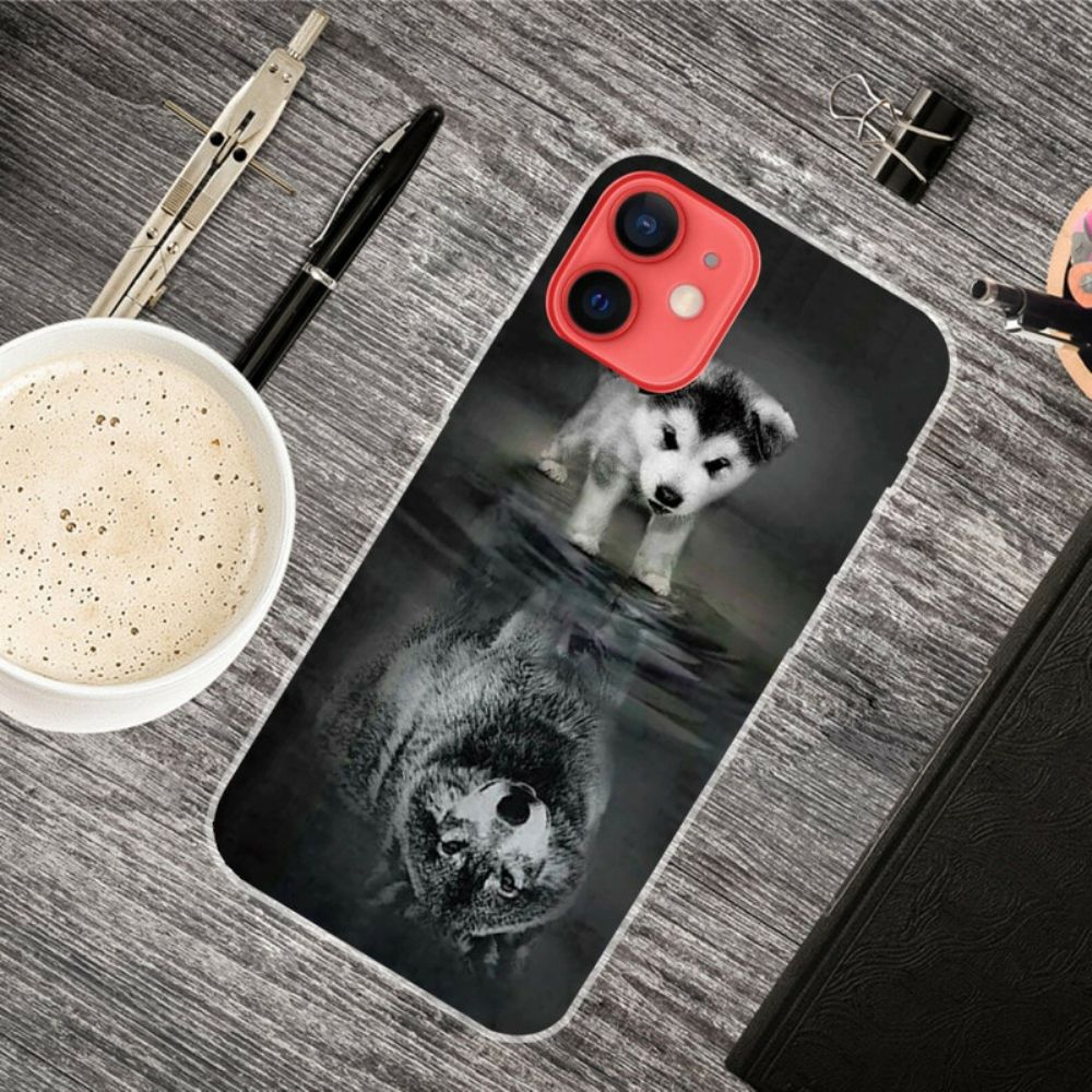 Hoesje voor iPhone 13 Mini Droom Van Puppy