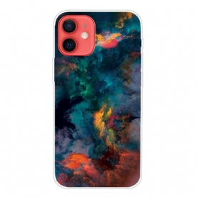 Hoesje voor iPhone 13 Mini Gekleurde Wolken