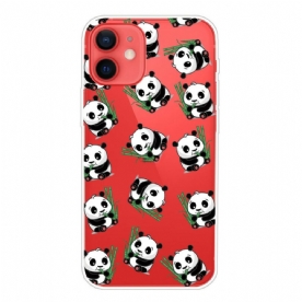 Hoesje voor iPhone 13 Mini Kleine Panda's