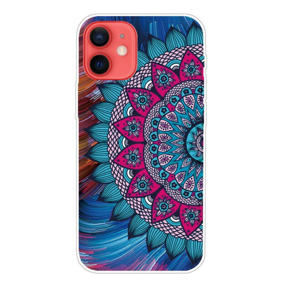 Hoesje voor iPhone 13 Mini Kleurrijke Mandala