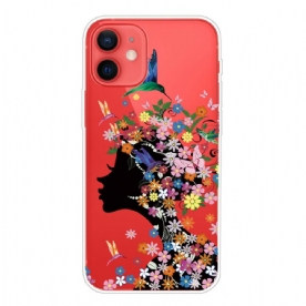 Hoesje voor iPhone 13 Mini Mooi Bloemhoofd