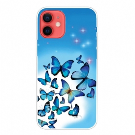 Hoesje voor iPhone 13 Mini Vlinders Vlinders